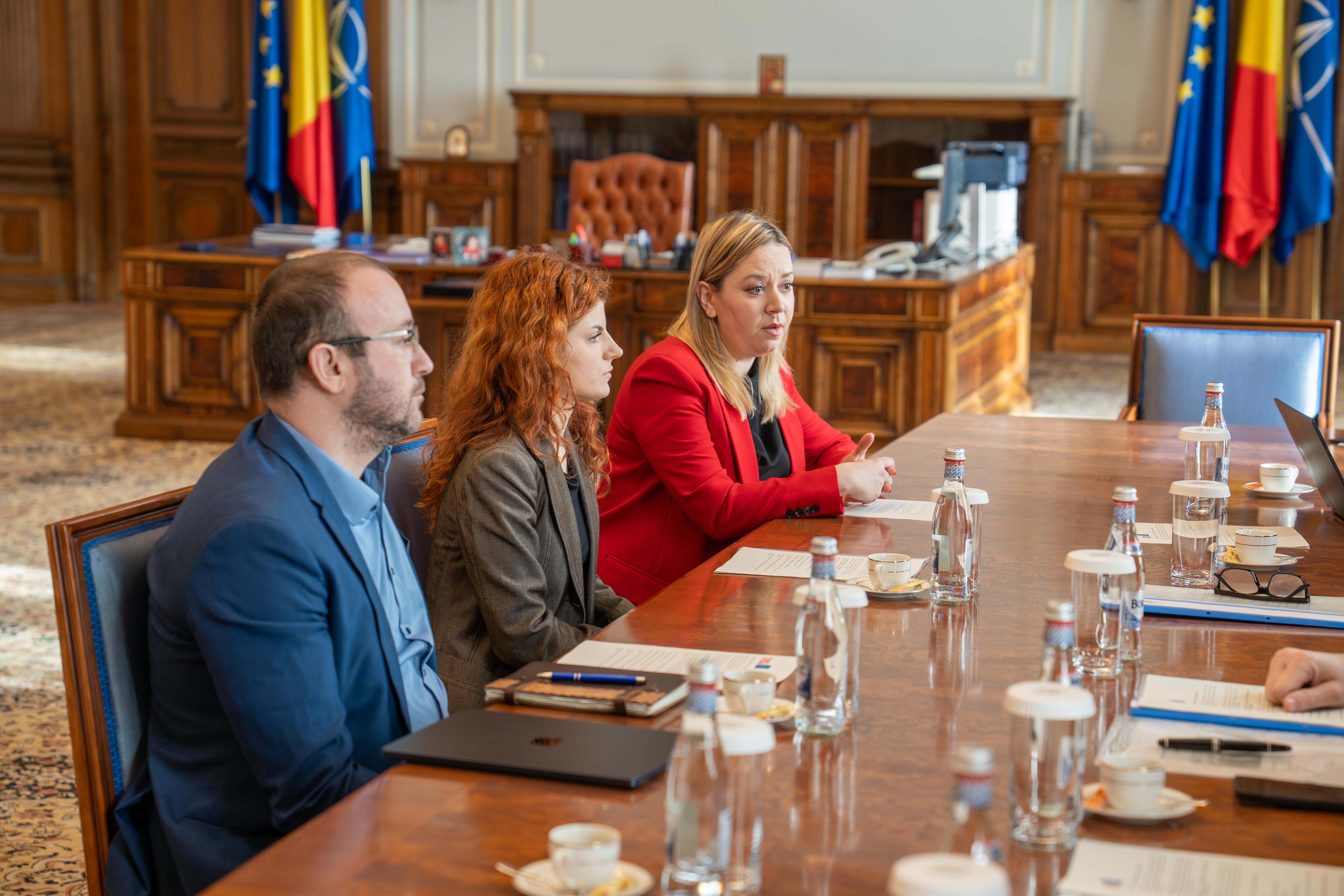 Întâlnire a președintelui Senatului privind analiza cadrului legislativ în domeniul Justiției